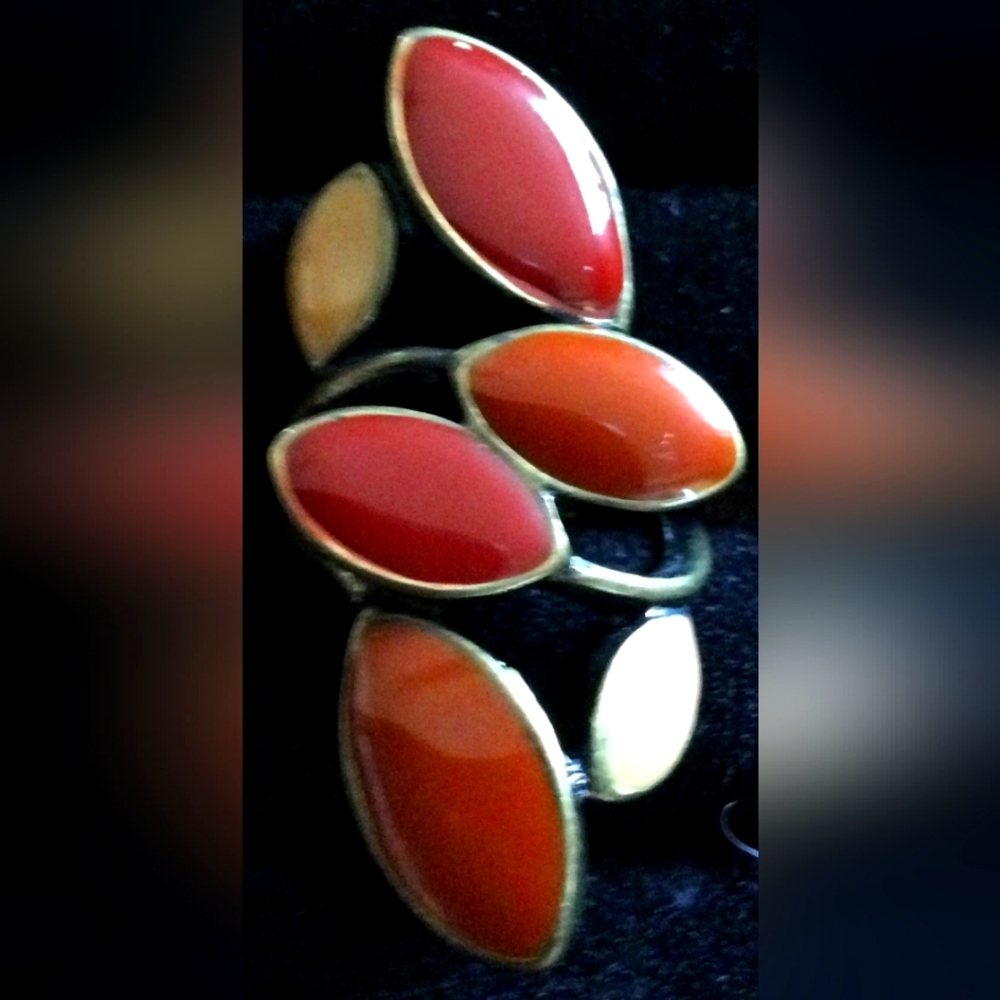 Chic Multi-Stone Statement Ring Size 4